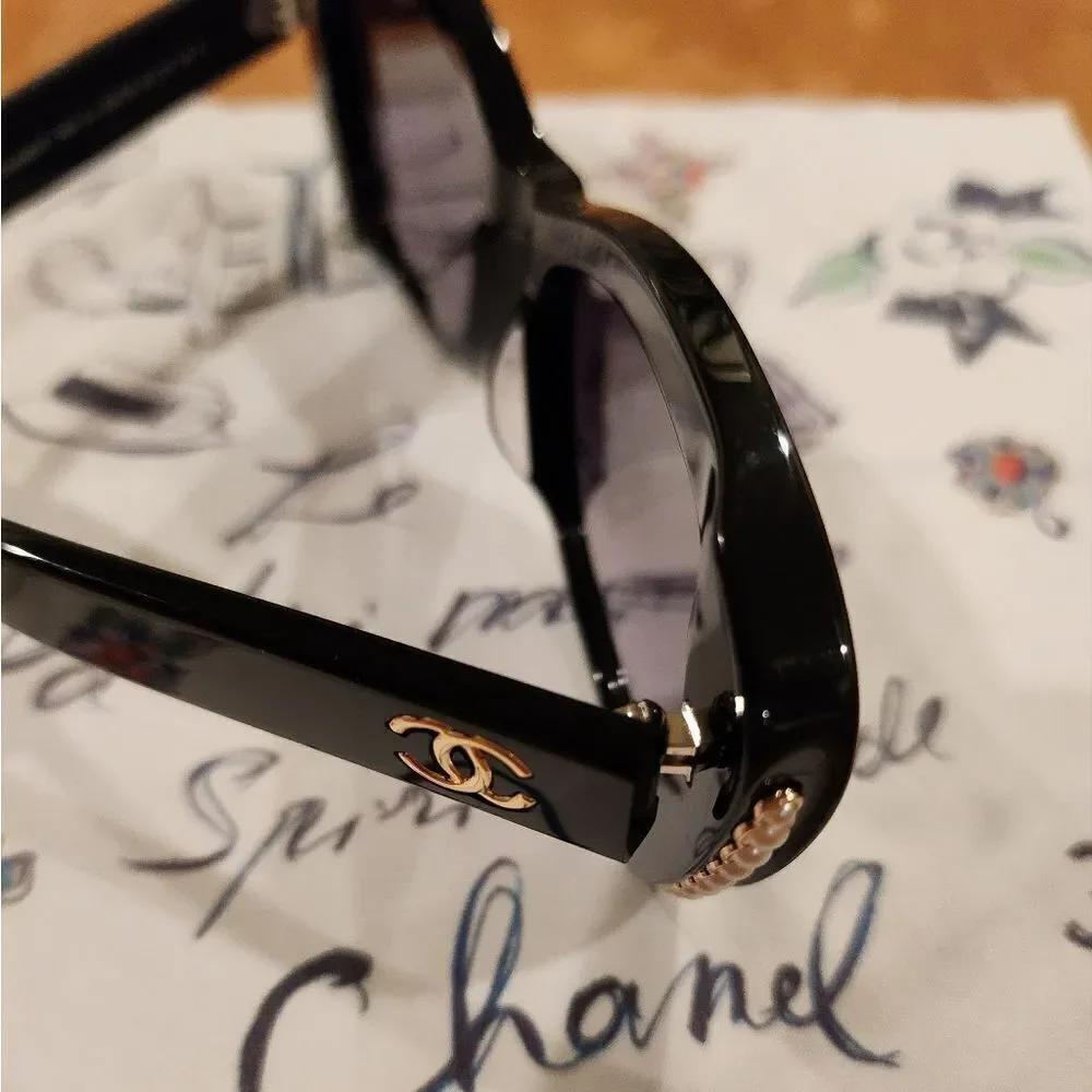 Chanel Black Sunglasses